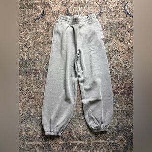 Varley Light Gray Track Pants